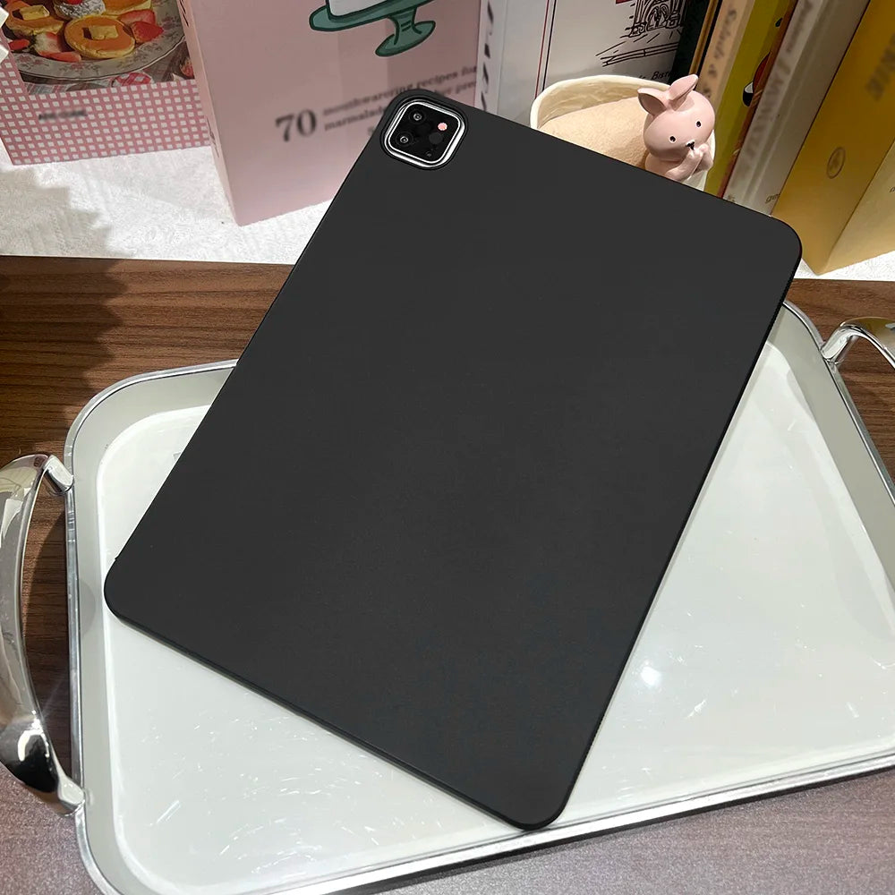 Tablet Case For Xiaomi Redmi Pad SE 2 Pro 12.1 8.7 10.61 Pad 5 6 7 8 Pro 2024 11.2" 11 7S 6S Soft Silicone Black Back Cover Case