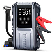 Car Jump Starter 1800A/600A 12V Car Tire Inflator Portable Charger Petrol Diesel Auto Starting Device Booster Emergency Starter