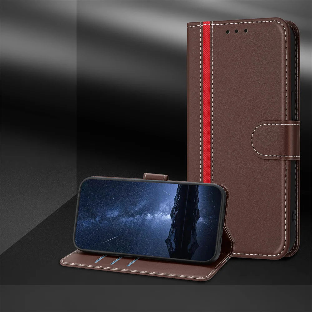 Ultra-thin Leather Case For Google Pixel 6 7 8 9 Pro XL 5 9A 8A 7A 6A 5A 8Pro 7Pro Magnetic Flip Book Card Holder Wallet Cover
