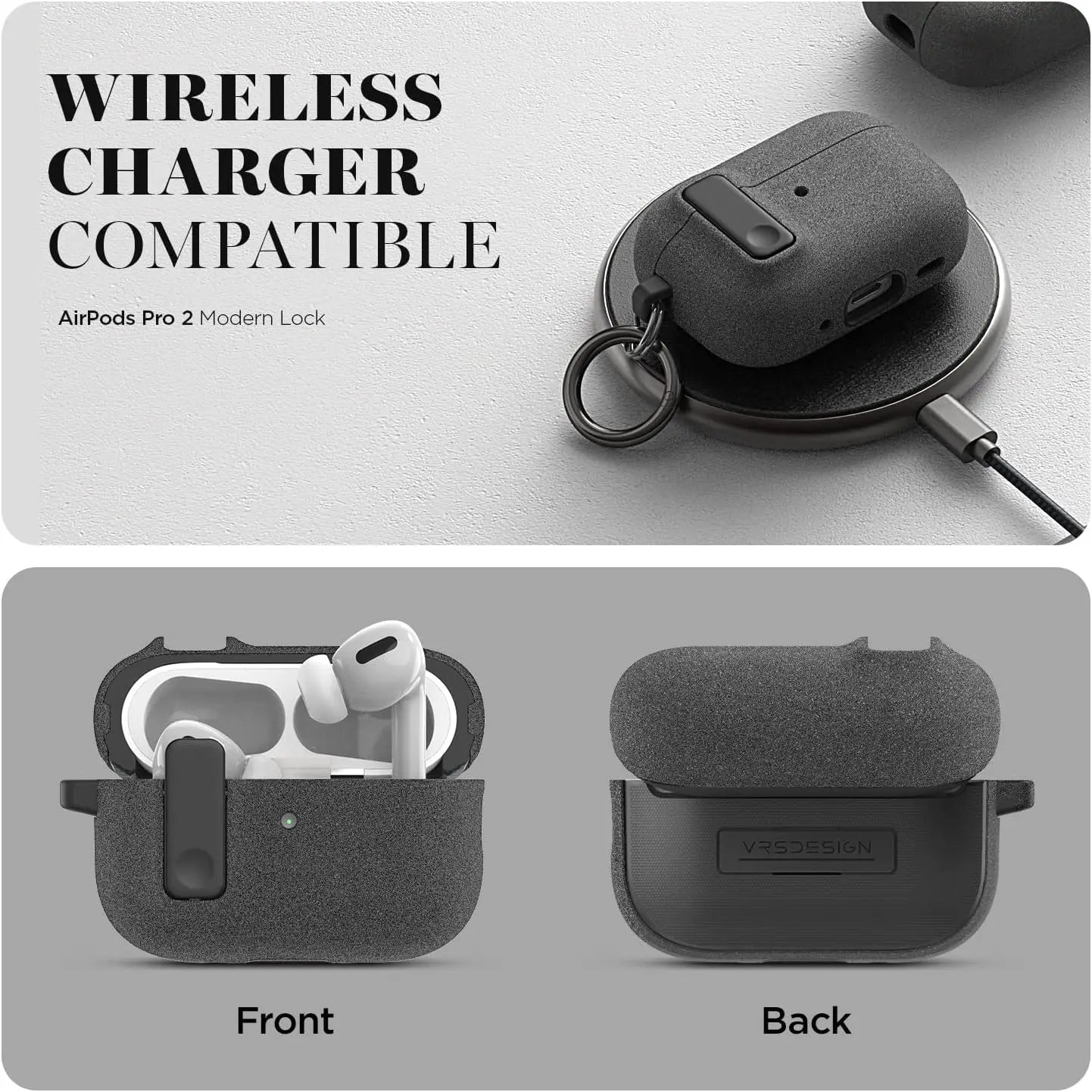 Protective Case for AirPods Pro 2 Cover Luxury Earphone Cover Case for Apple AirPods 4 3 Air Pods Shockproof Sleeve With Hook
