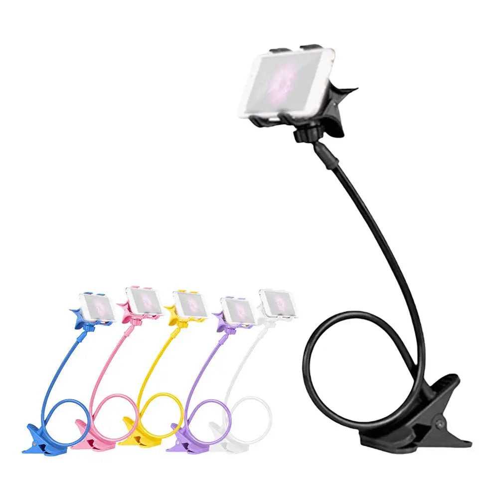 Phone Holder Gooseneck Flexible Arm Lazy Rotatable Bedside Cellphone Stand Mount Household Support Bracket Smartphone Holder