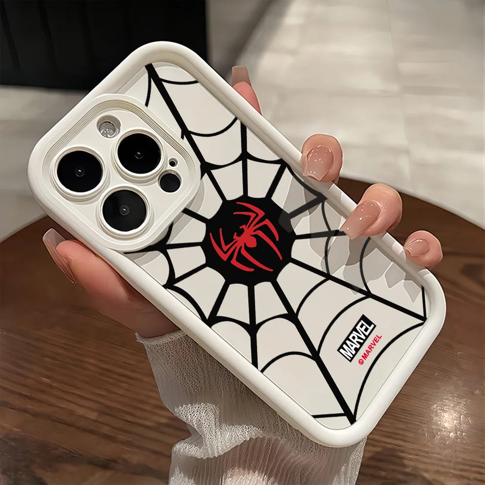 Anime Spidermans Cool Phone Case for iPhone 17e 17 16e 16 15 14 13 12 11 Air Pro Max XR XS X 7 8 6 6s Plus Soft TPU Back Cover