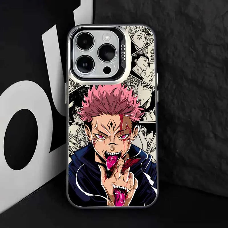 Jujutsu Kaisen Cute Cover For Apple iPhone 17 Air 16E 16 15 14 13 12 mini Pro Max Plus Colorful Phone Case