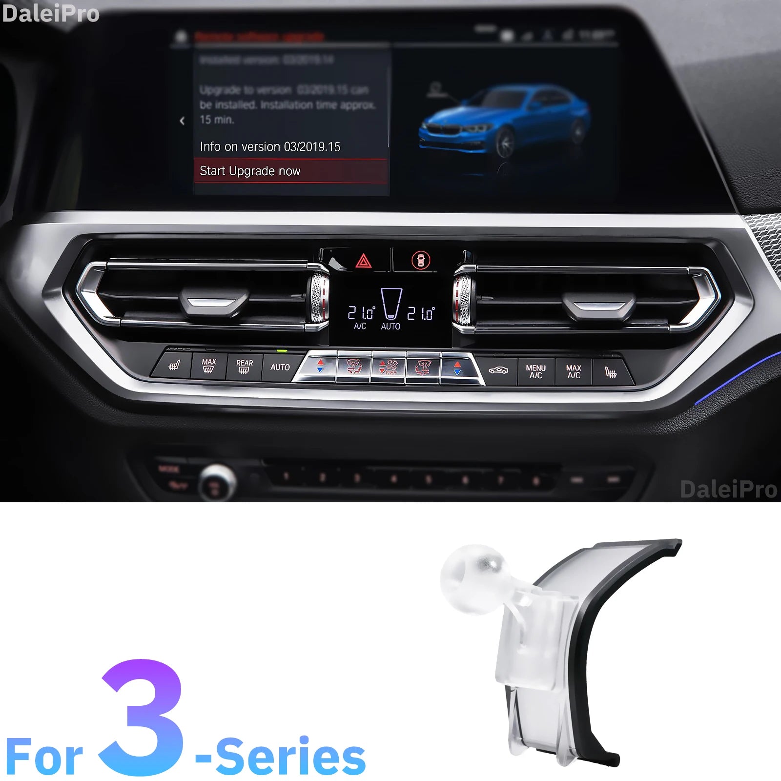 For BMW 3 Series G20 2019 2020 2021 2022-2025 Car Phone Holder Car Wireless Charging Magnetic MagSafe Holder Car Phone Charger