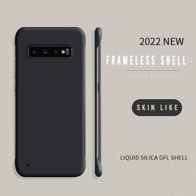 Designer Slim Thin Matte Phone Cover Case For Samsung S24 S23 S22 S21 S20 FE S10 Plus Bumper Note 20 Ultra 10 Plus Classic Cases