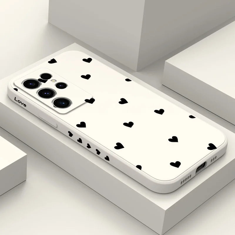 Scatter Love Phone Case For Samsung Galaxy S25 FE S24 S23 S22 S21 S20 S10 S10E Ultra Plus FE Note 20 Ultra Plus Cover