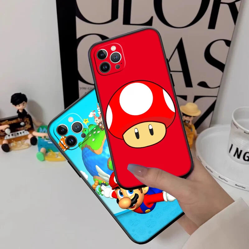 M-Marios New High-End Shell Phone Case for iPhone SE X XS XR 16E 17 11 Pro Max 8 7 6 6s Plus Air