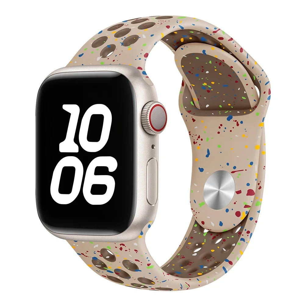 Silicone Strap For Apple Watch Band 46mm 44mm 42mm 45mm 41mm 40mm Ultra 3 2 49mm Bracelet Correa iWatch Series 11 10 9 8 7 SE 3