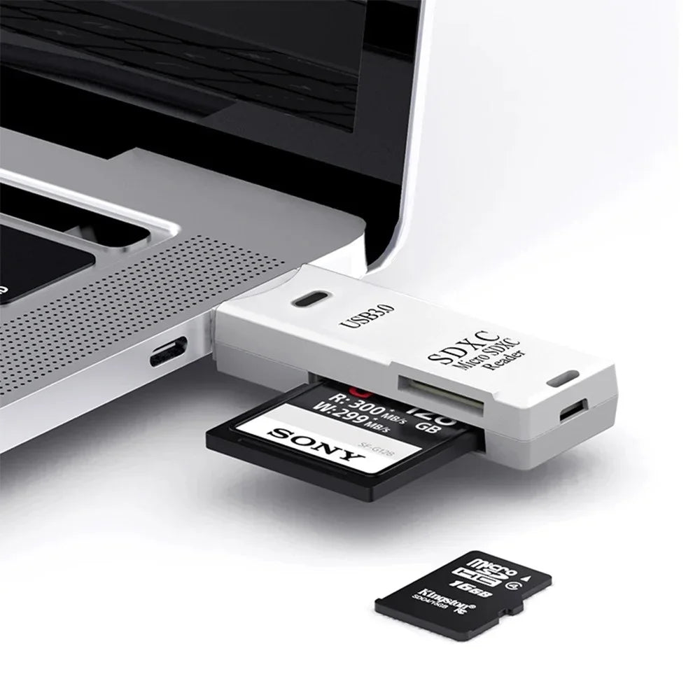 2 in 1 SD TF Card Memory Card Reader USB 3.0 /USB 2.0 Card Reader High Speed Smart Card reader Adapter For PC Laptop Accessories