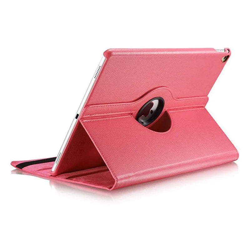Case For Apple iPad Pro 12.9 2015/2017 360 Rotating Smart Cover iPad Air 13 2024 2025 12.9"2018-22 PU Leather Funda Tablet Shell