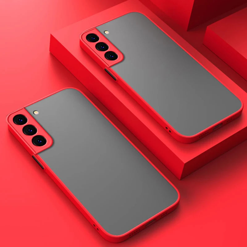 ARMOR Shockproof Matte Case for Samsung Galaxy S20 S21 FE S22 Plus S23 S24 S25 Ultra 5G Bumper Back Cover