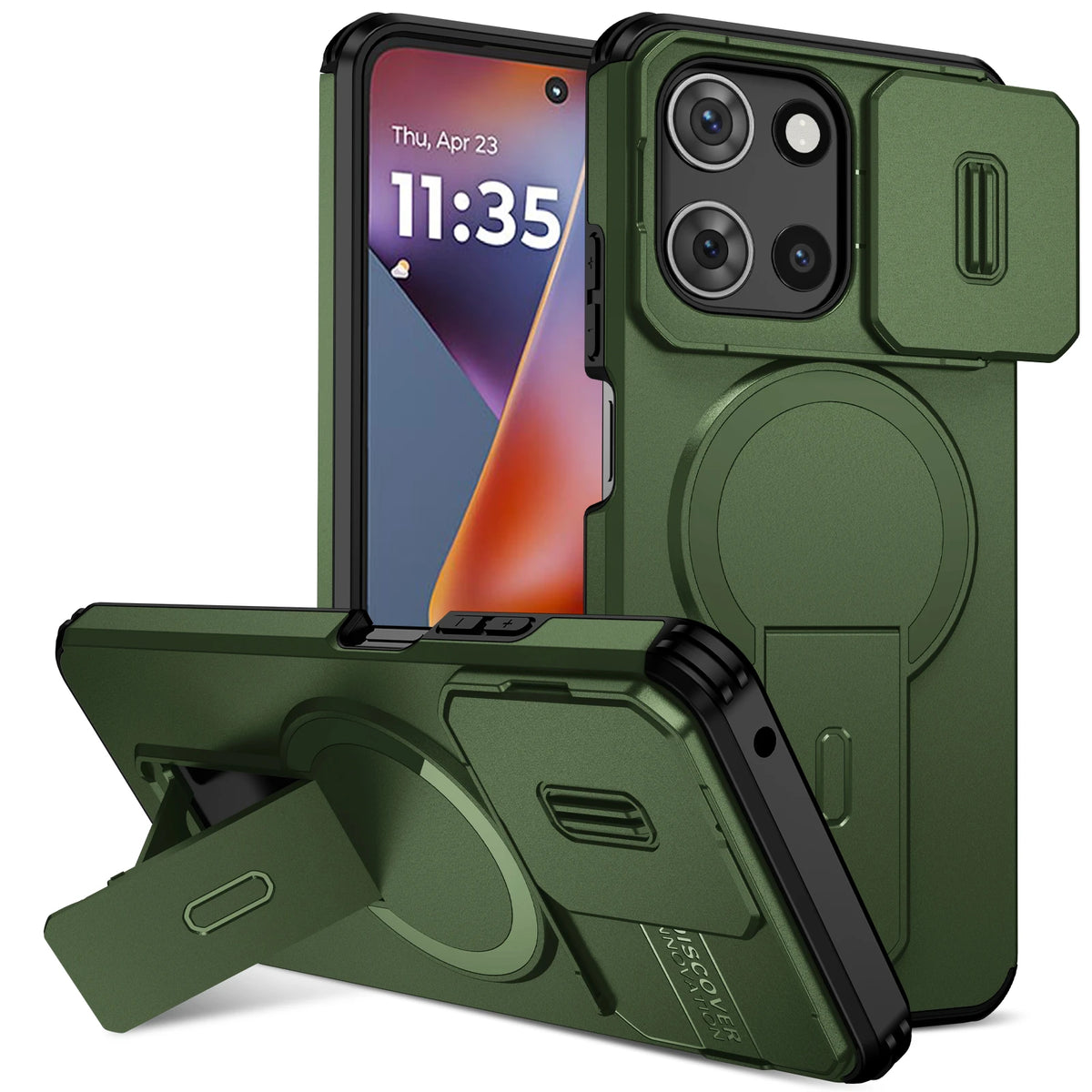 New Armor Bumper Shockproof Phone CaseFor Motorola G Play 2026 2025 Hard Cover Case For  MOTO G Power  G 5G EDGE 2024 G STYLUS