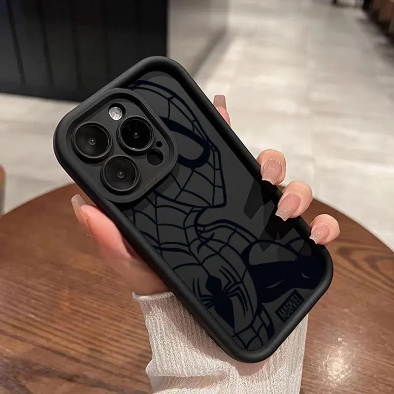 Spidermans Ironman Silicone Phone Case For  Samsung Galaxy S26 S25 S24 S23 S22 Ultra Plus S21 S20 FE Shockproof Cover