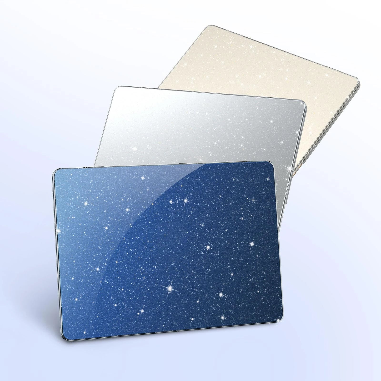 EooCoo Case for MacBook Air 13 inch M4 2025 2024-2022 Release M3 M2 A3240 A3113 A2681 for Mac Air 13.6 inch Glitter Hard Shell