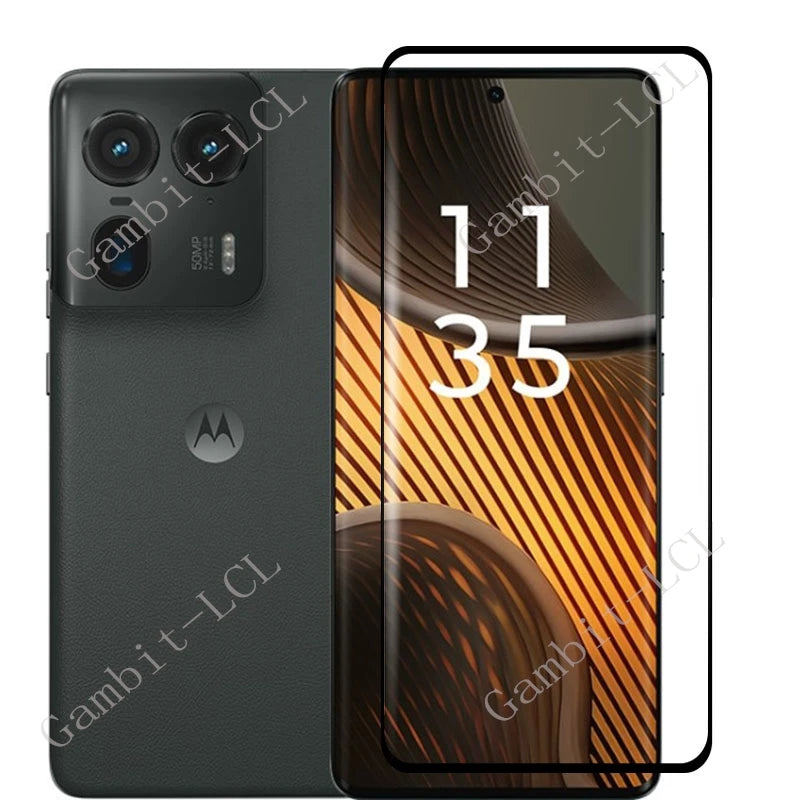 1-3PCS 3D Curved Full Tempered Glass For Moto X50 Ultra ON Motorola Edge 50 Ultra MotoX50Ultra Screen Protector Cover Film