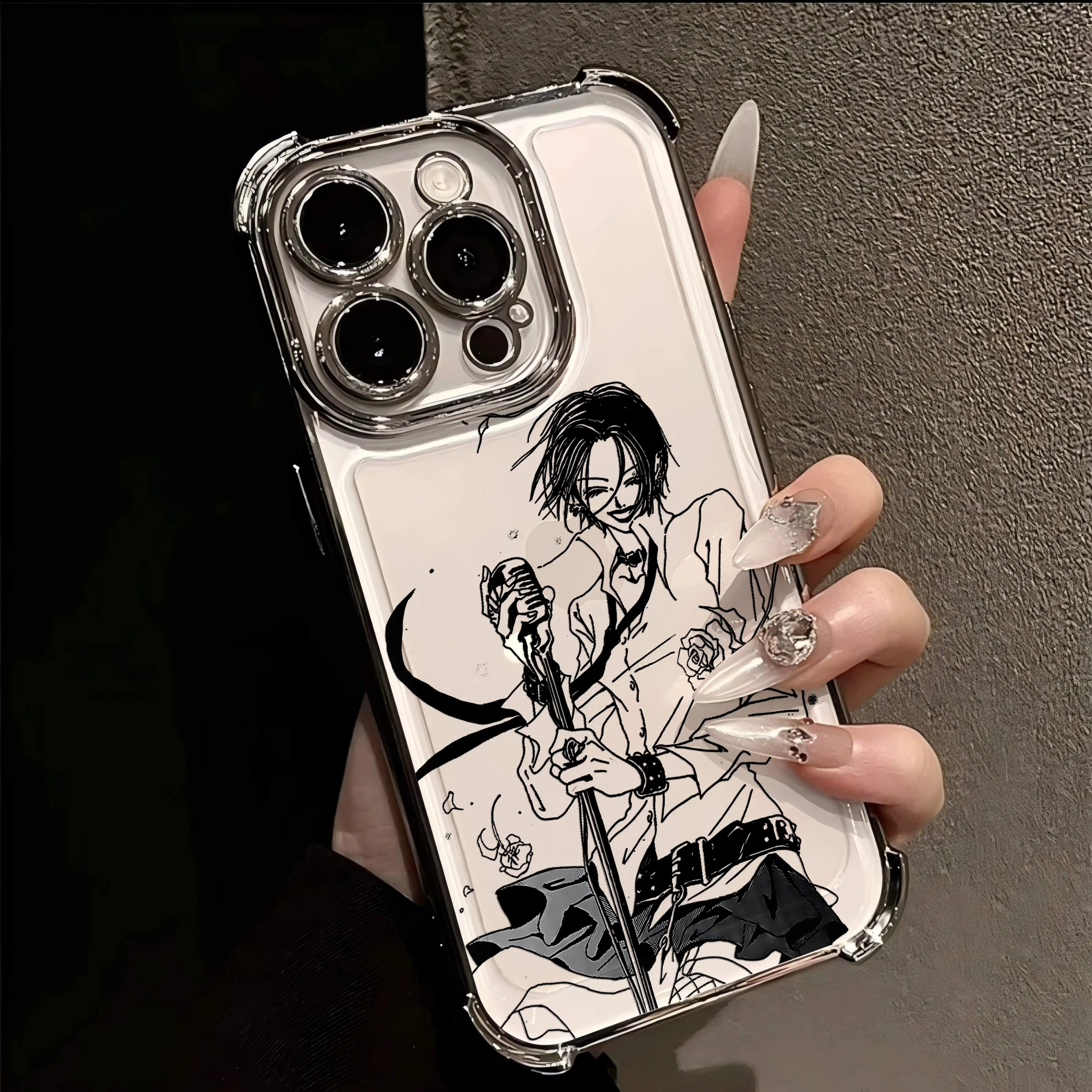 Anime Cool Nanas Osakis Hot Plating Phone Case For IPhone 17 16e 16 15 14 13 12 11 Pro Max X XR XSMax 8 Mini Air Plus Anti-Fall