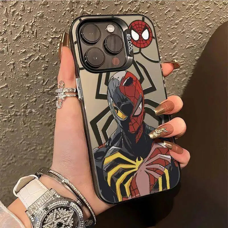 Spider-Mans Eyes Phone Case For iPhone 17 17e 16e 16 15 14 13 12 11 mini Pro Max X XSMAX 8 7 Air Plus Anti Fall Matte Back Cover