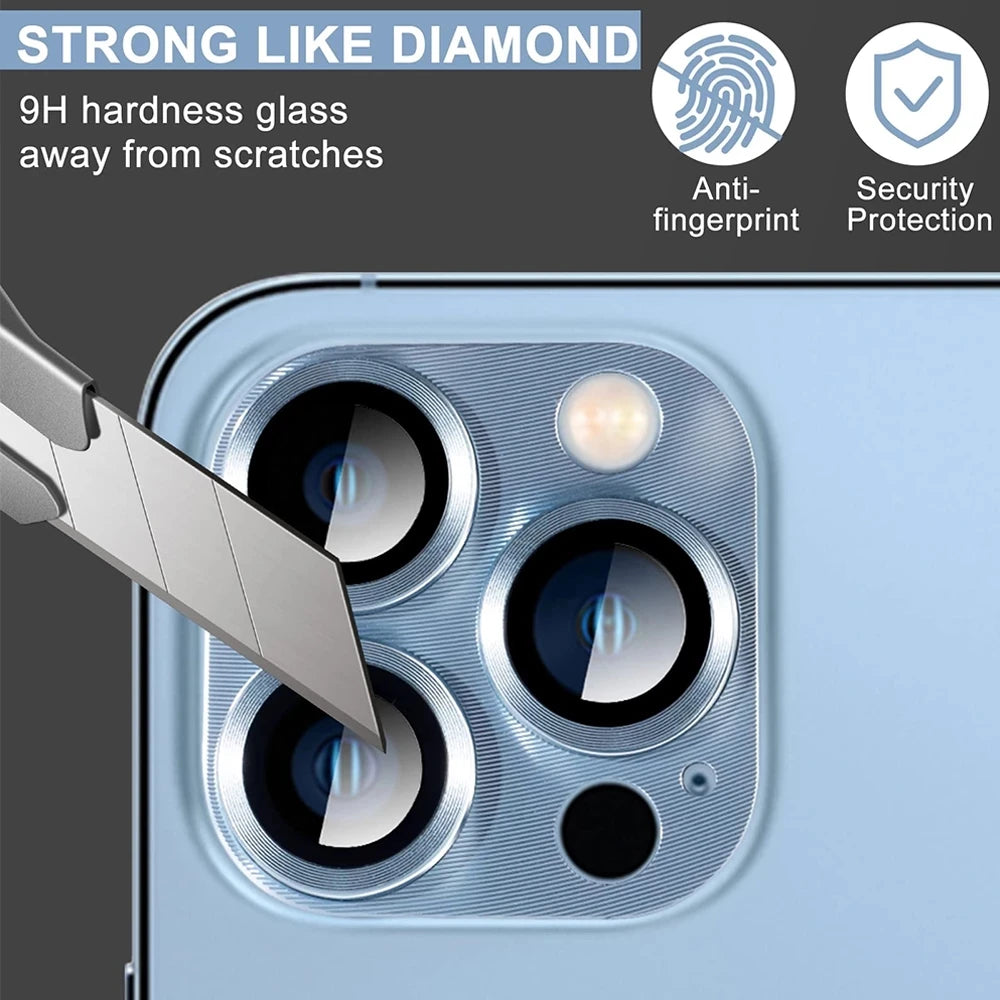 Metal Camera Lens Glass Protector For iPhone 18 Pro Max 17 16 Plus 15 14 13 Mini 12 11 iPhone Duo Air Camera Protector Film