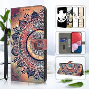 3D Magnetic Flip Leather Wallet Case For iPhone 17 16 15 14 13 12 11 X Xr Xs 8 7 6 6s Se2 Se3 2022/20 Mini Air Plus Pro Max