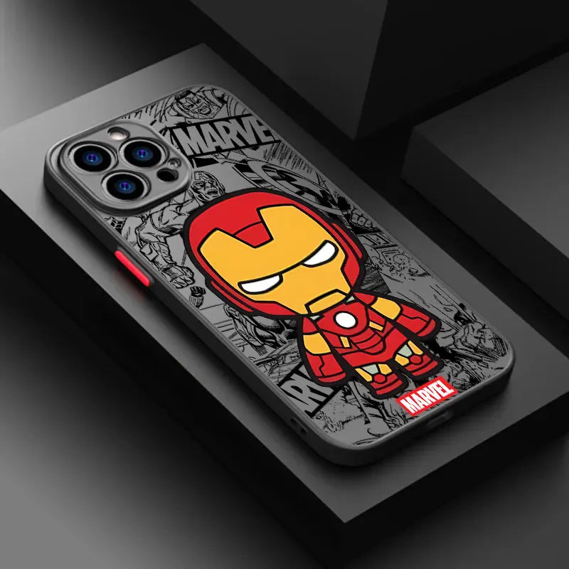 Hot Cool IronS-manS DeadpoolS Phone Case For Samsung Galaxy S25 S24 S23 S22 S21 S20 S10 FE Note20 Plus Ultra Lite 5G Back Cover