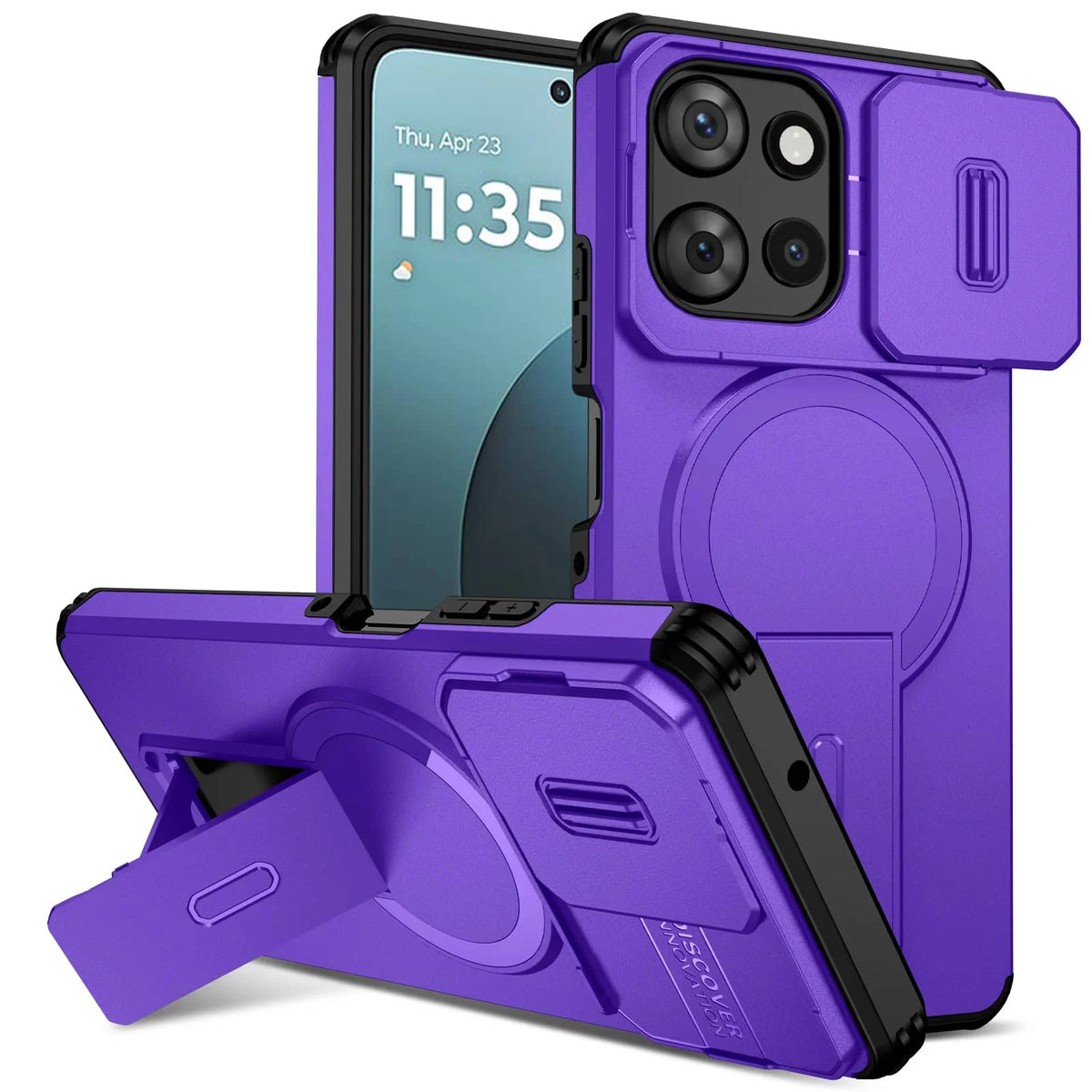 New Armor Bumper Shockproof Phone CaseFor Motorola G Play 2026 2025 Hard Cover Case For  MOTO G Power  G 5G EDGE 2024 G STYLUS