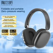 Bluetooth Headphones Over Ear Wireless Headset HiFi Music Gaming Comfortable Mic for iPhone Android PC Travel Sports Gift Unisex