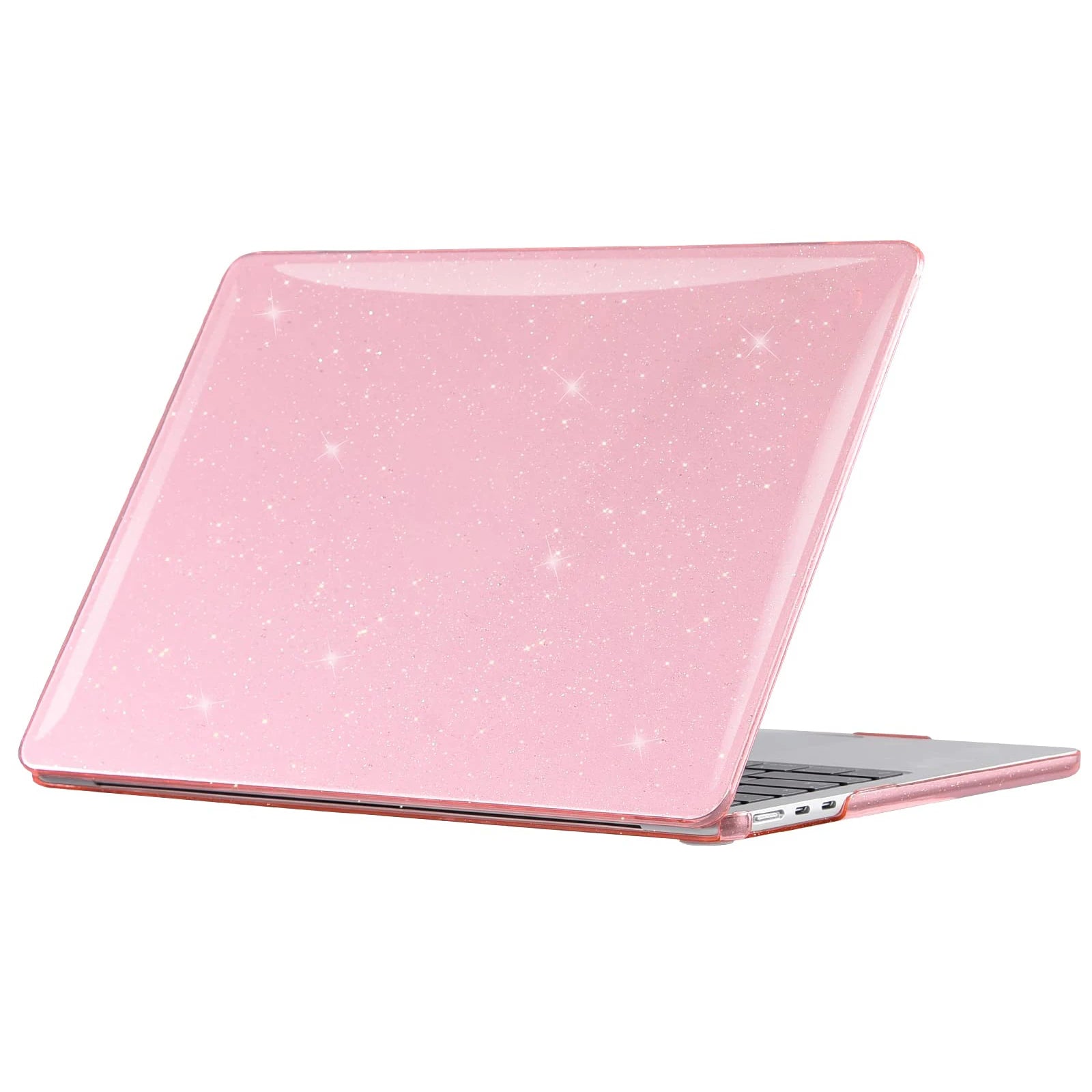 EooCoo Case for MacBook Air 13 inch M4 2025 2024-2022 Release M3 M2 A3240 A3113 A2681 for Mac Air 13.6 inch Glitter Hard Shell