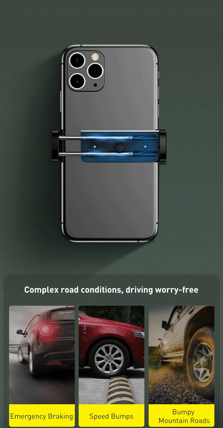 2026NEW Car Phone Holder For Universal Mobile Phone Holder Stand Car Phone Stand For Car Air Outlet Mount Car Cell Phone Support