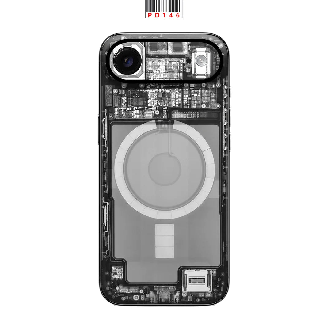 For Apple iPhone 17 Air Full Body Back Cover Decal Skin 3D Town Rear Protective Sticker Film For iPhone Air