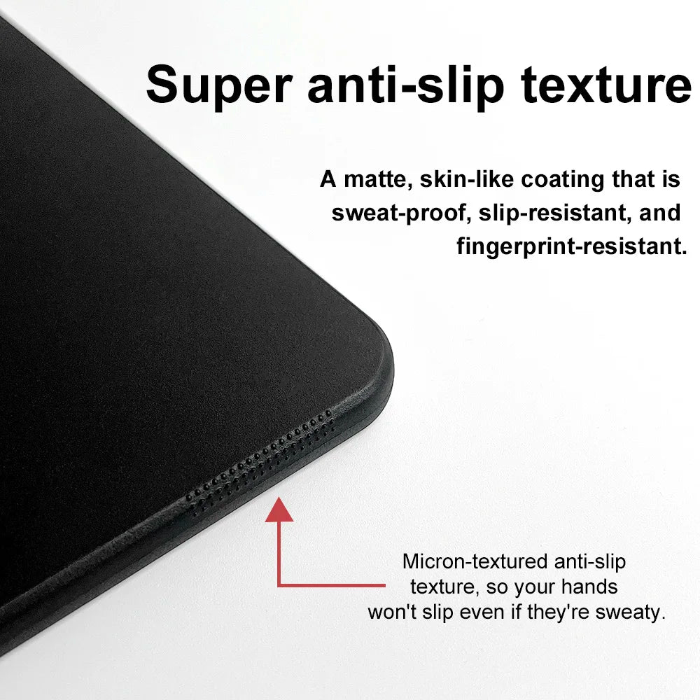Tablet Case For Xiaomi Redmi Pad SE 2 Pro 12.1 8.7 10.61 Pad 5 6 7 8 Pro 2024 11.2" 11 7S 6S Soft Silicone Black Back Cover Case