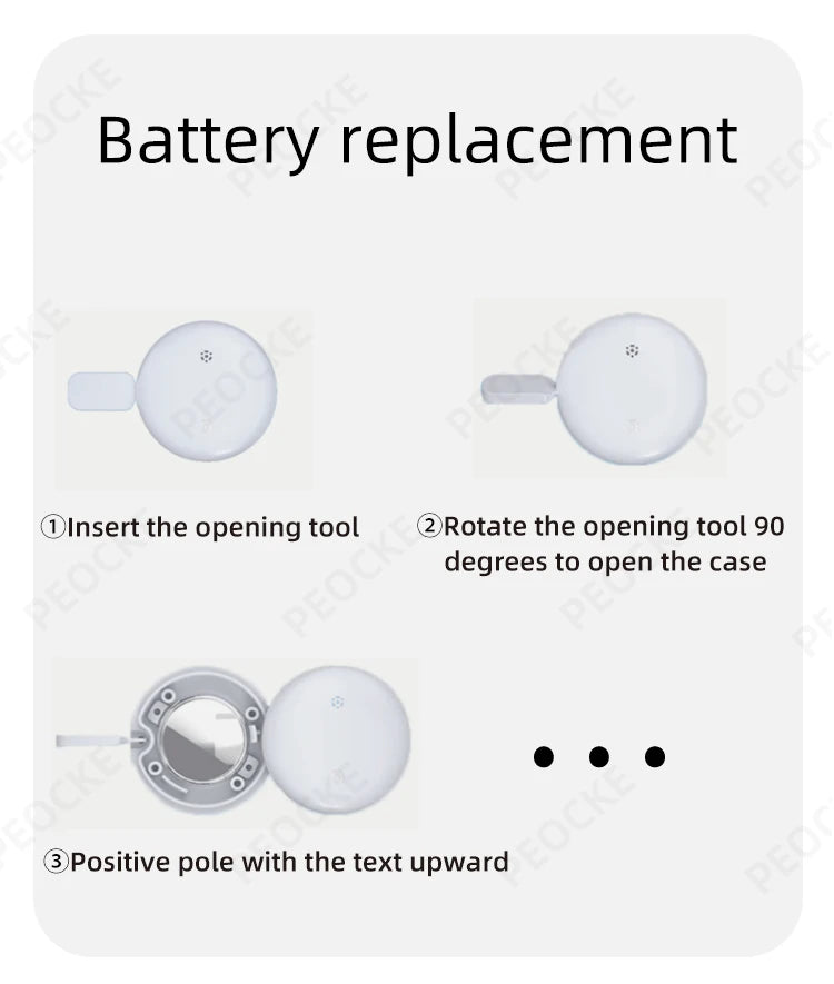 Dual System Pet Smart Tracker Tag With Cat Collar Android/iOS Anti-Lost GPS Tracker Works With Apple Find My /Google Find Hub