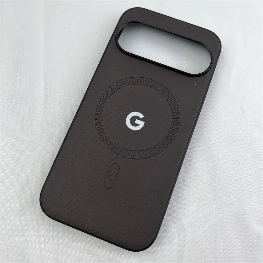 Luxury Matte Plain Skin Phone Case For Google Pixel 8 9 10 Pro XL 10A 9A 8A 8Pro 9proxl For MagSafe Shockproof Protection Cover