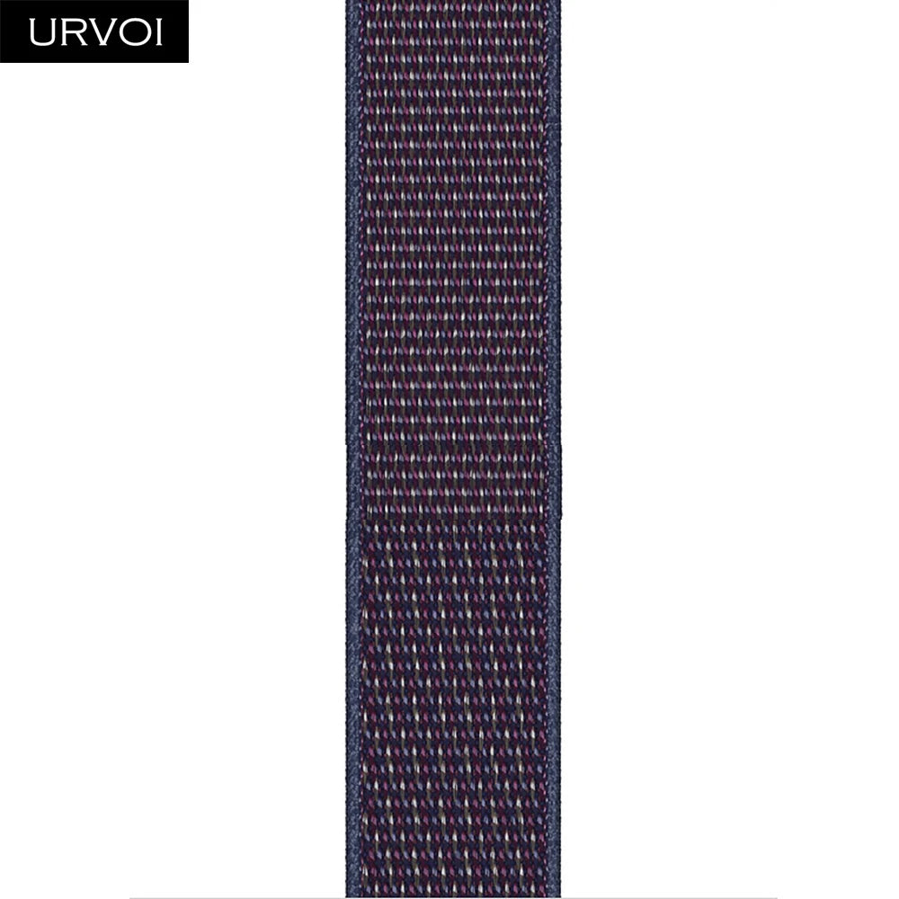 URVOI Sport Loop for Apple Watch Ultra 4 3 2 Series 12 11 10 9 SE3 Nylon Strap for iWatch Sport Band Hook&Loop Fastener 46 49mm