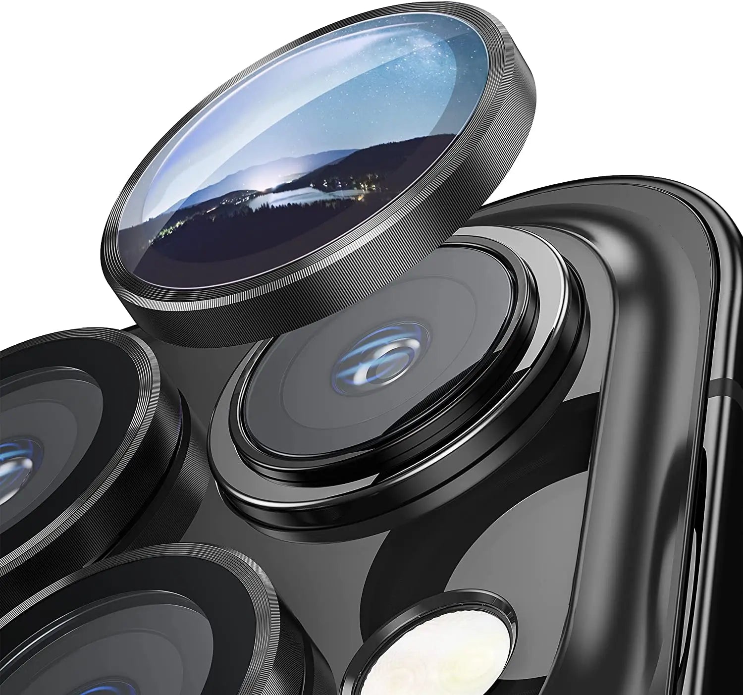 Glitter Diamond Camera Lens Protector Cover for iPhone 17 Air 16 E 16E 16Pro 15 14 Pro Max Plus 13 12 Mini 11 14Pro 13Pro