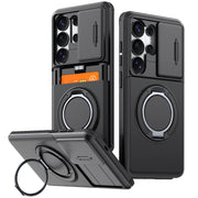 Hard Slide Lens Protector Fashion Case for Samsung Galaxy S26 Ultra S25 FE S24 Plus S22 S23 Ultra Back Covers