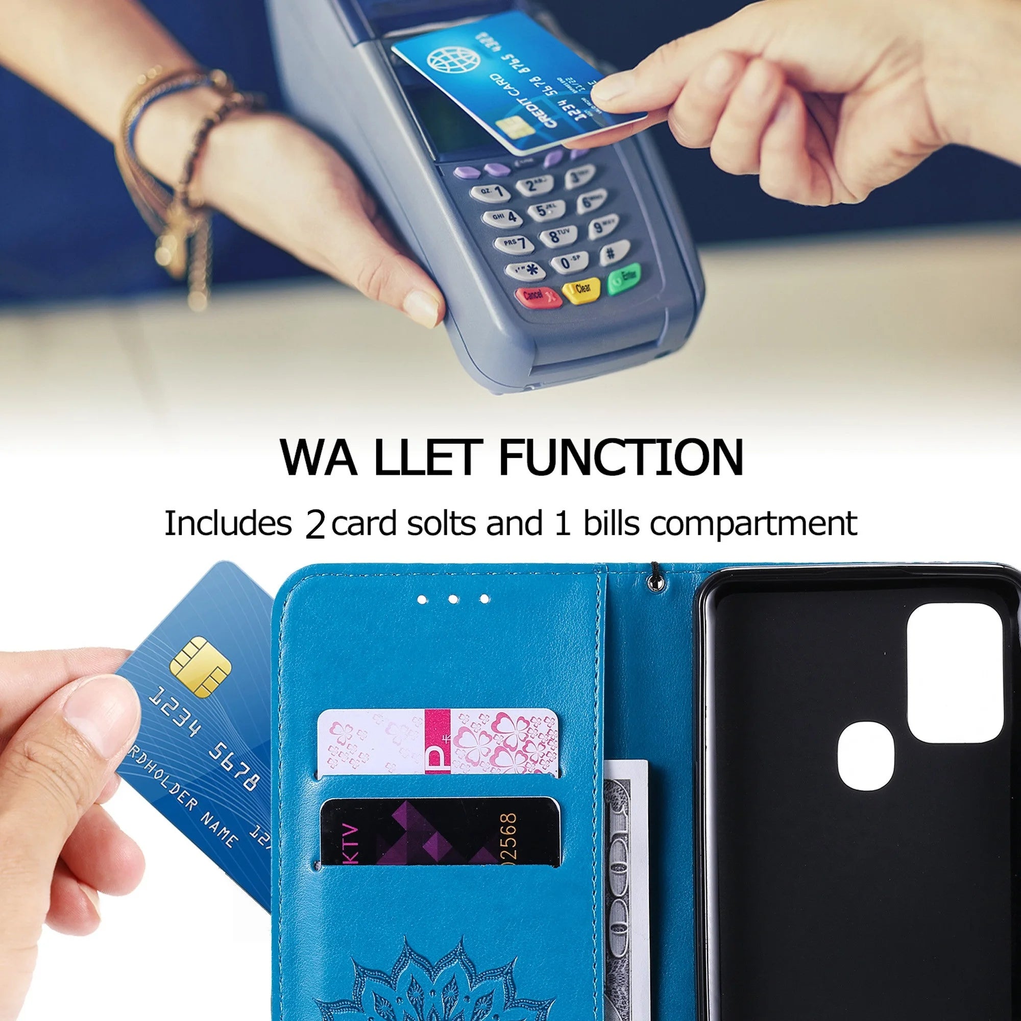 PU Leather Flip Case For Samsung Galaxy S8 S9 Plus S10 S20 FE S21 S22 S23 S24 S26 Ultra S25 Edge Wallet Stand Phone Cover Coque
