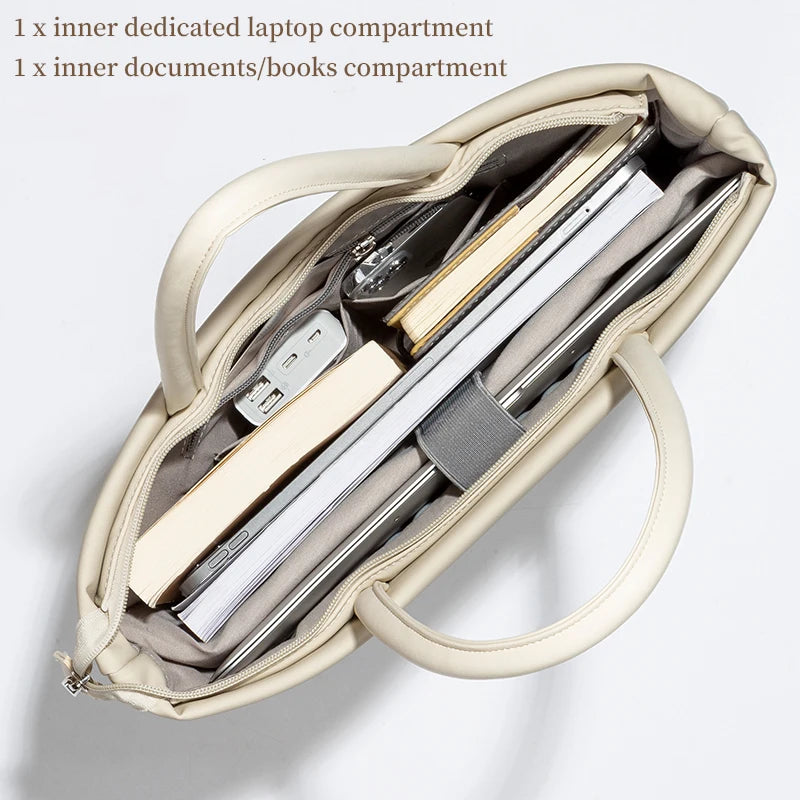 Laptop Bag 14 15.6 Inch Business Carring Briefcase Handbag for Macbook Air 13 Pro 16 M6 Huawei Xiaomi Surface Dell HP ASUS Acer