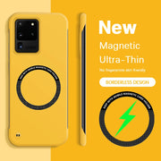Slim Phone Case for Samsung Galaxy S20 Ultra FE Plus S20Ultra S20FE S20+ S20Plus 5G Magnetic Frameless Simple Back Cover Housing