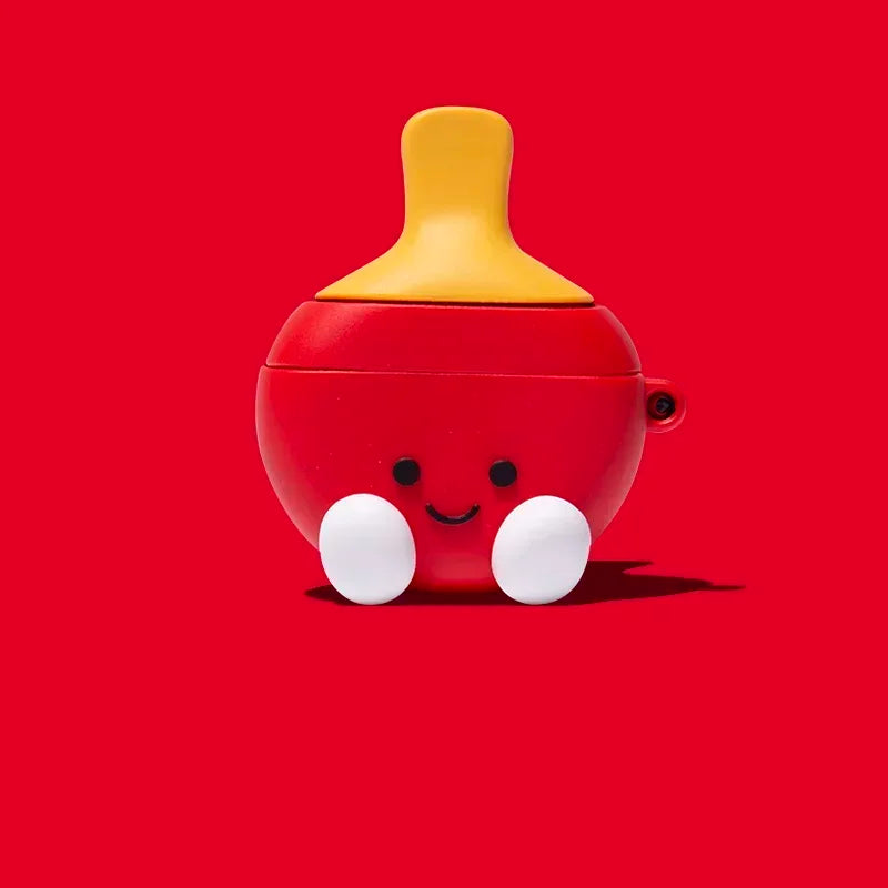 For Airpods 4 3D Cartoons Case For Apple Airpods 1 2 Pro 3 Earphone case Cute Wireless Charging Headset Cover Cute