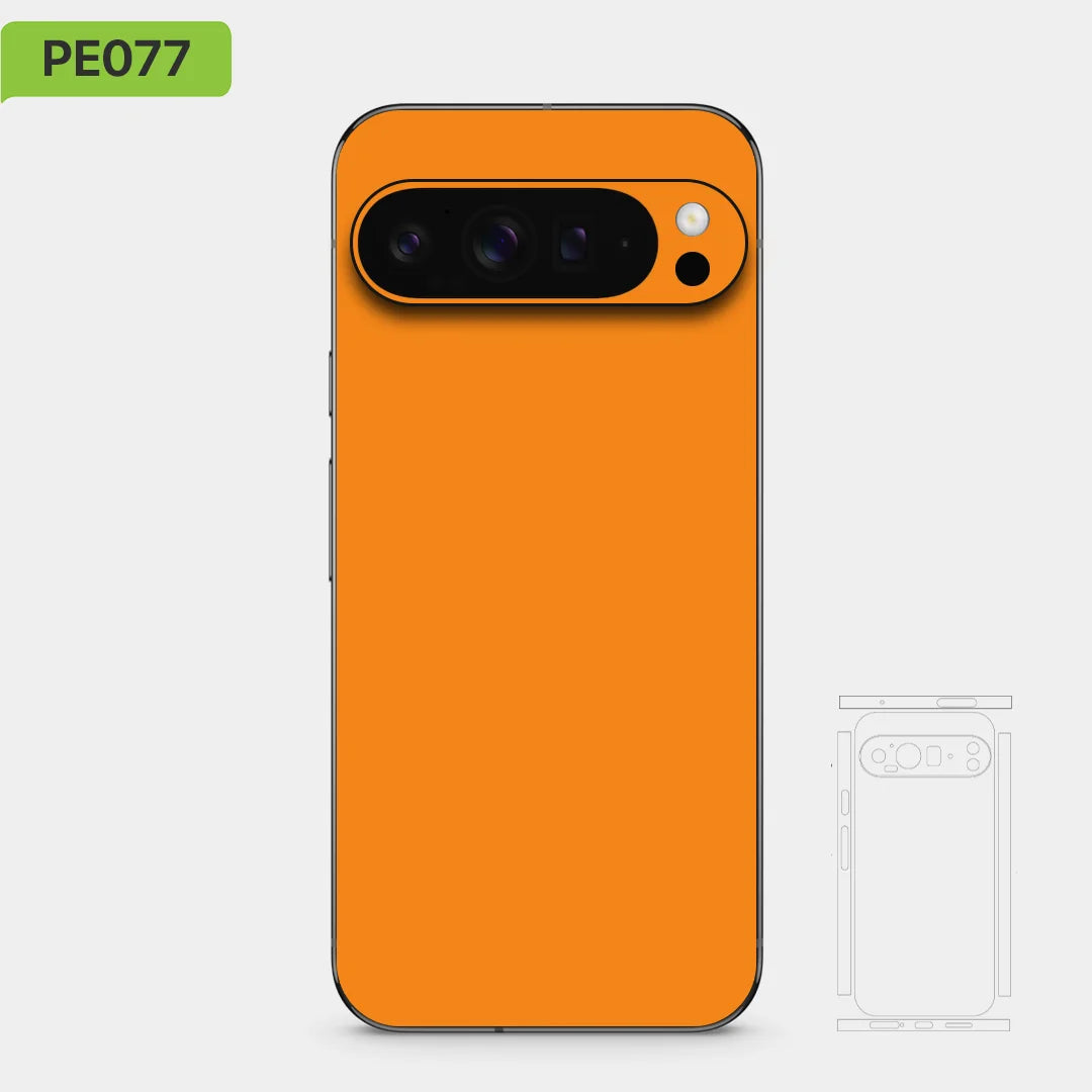 Plain Color Decal Skin for Google Pixel 10 9 8 8 Pro7A Back Screen Protector Film Cover Case Macaroon Wrap Matte Sticker