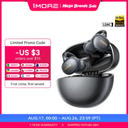 1More Open Ear Bluetooth Earbuds Wireless Ear Clip S21 Bluetooth 6.0 LDAC Wireless Hi-Res Audio Earphones IPX5 26H Battery Life
