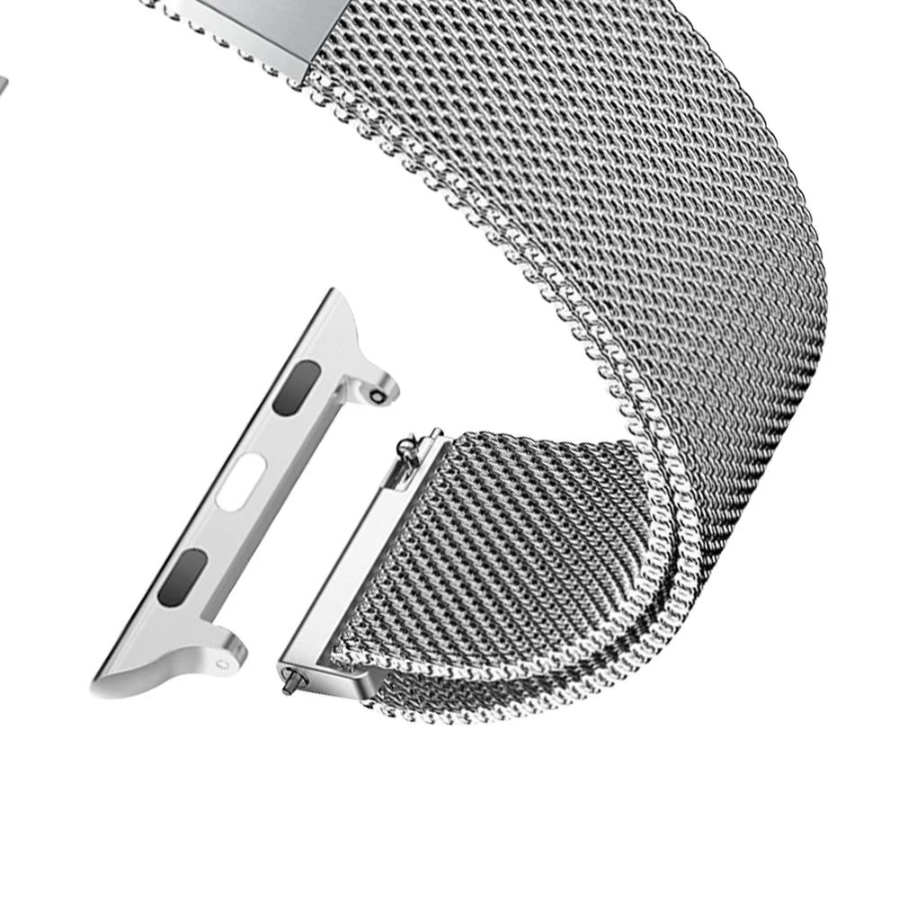 Milanese Band For Apple Watch Ultra 4 3 2 49 45 46mm 44 40 42 41 38mm Bracelet For iWatch Series 12 11 10 9 3 4 6 5 SE 7 8 Strap