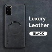 Magnetic Retro Leather Case For Samsung Galaxy S20 Plus Ultra S20Plus S20Ultra Wireless Charging Phone Case Cover