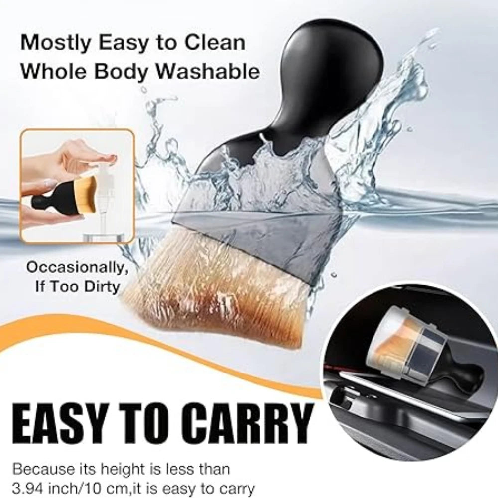 1-50Pcs Car Vent Cleaning Soft Brush Car Brush Gap Dust Removal Car Detailing Instrument Cleaning Brush for Home Cleaning