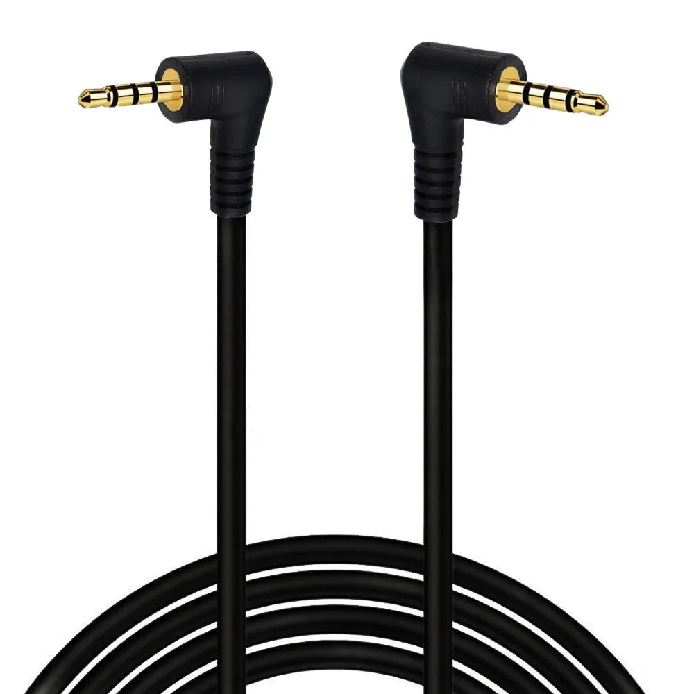 AUX Cable Speaker Wire 2.5mm Jack 4Pole Cable For Car Headphone Adapter Male Jack to Jack 2.5 Mm Cord TRRS Plug Cable