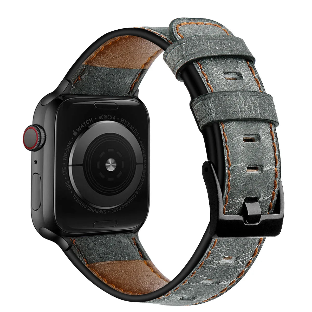 Leather Strap For Apple Watch Band 44mm 40mm 45mm 41mm 42mm 38mm 46mm 49mm bracelet Correa iWatch Series 10 9 8 Ultra 2 se 7 6 5
