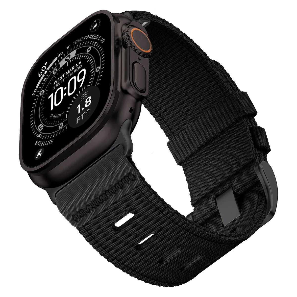 Nylon Strap for Apple Watch Bands Series 12/11/10/9/8/7/6/SE/Ultra 4 3 49mm 46mm 45mm 44/41mm Belt Bracelet Correa iWatch Strap