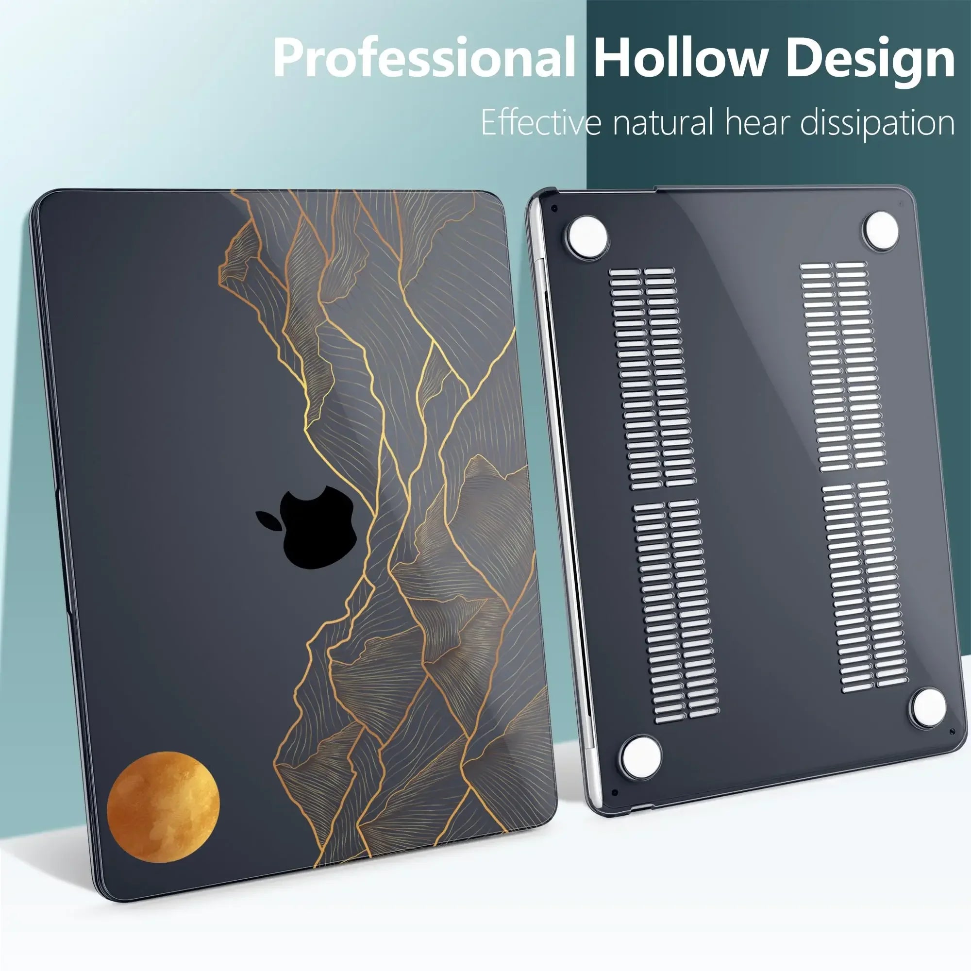 Creative Laptop Case For Macbook Neo 2026 Air13.3 A2337 Pro13.3 A2338 Pro14 A3112 Air13.6 A3113 Air15 Transparent Hard Shell