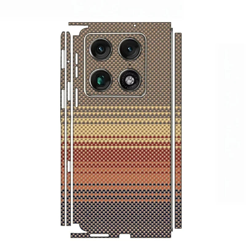 For Motorola Moto Razr Fold 3D Carbon Fiber Skin Wrap skticker Film Full Cover Back Film Cover For Moto Razr Fold