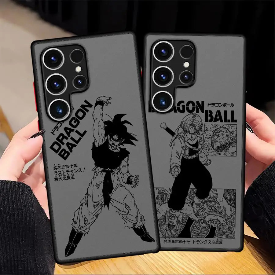 Dragon Ball Comics Vegeta Gohan Case for Samsung Galaxy S20 S24 FE S21 S23 Ultra S9 S22 Plus S25 Edge S10 Back Phone Cover